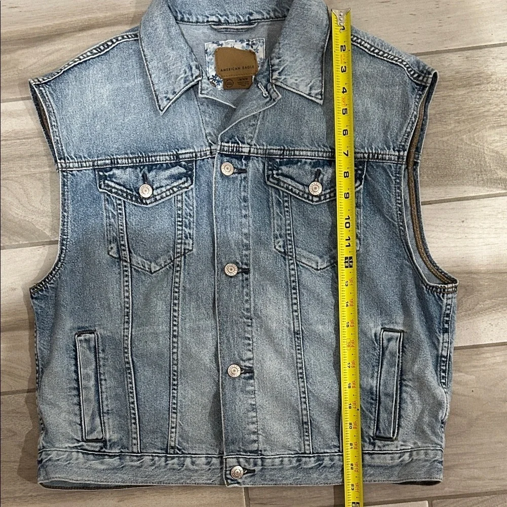 American Eagle Outfitters Denim Vest - Picture 9 of 9